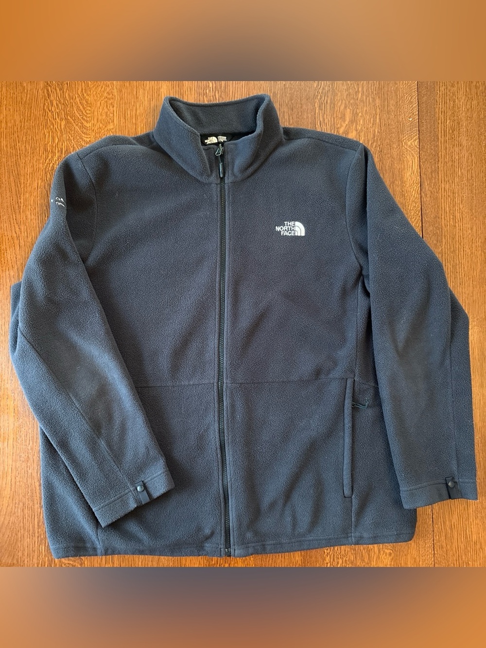 The North Face Black Full-Zip Fleece Jacket